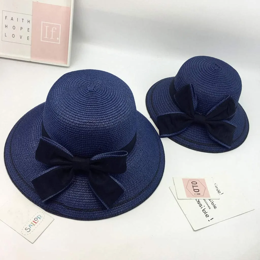 Women Ladies Floppy Beach Sun Foldable Cap New Summer Wide Brim Straw Hat Bucket Cap for Beach Fishing Hiking