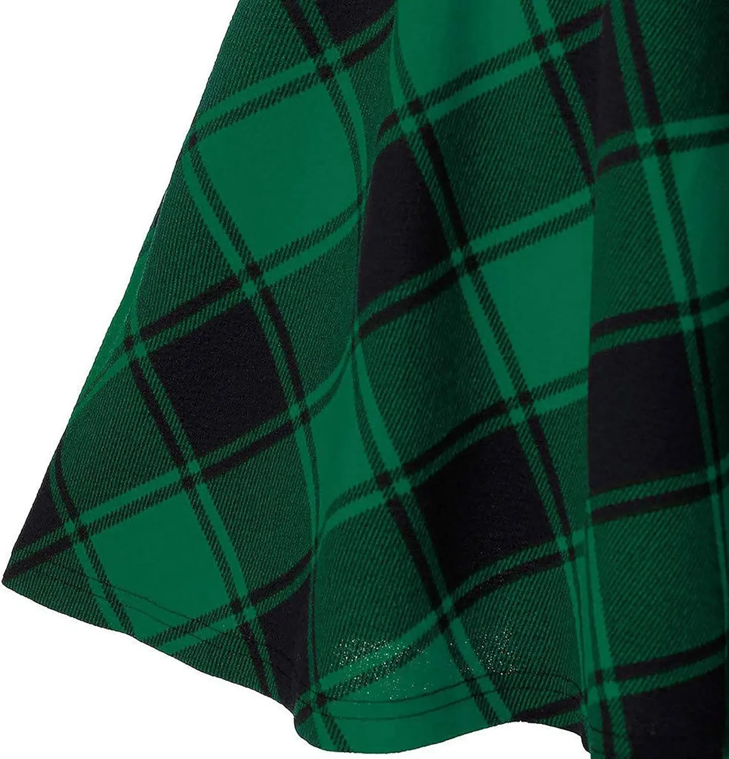 Women Plaid Mini Skirts A Line Pleated Skirts Lace Up Casual Skirts High Waist Skater Skirts Vintage Casual Skirts