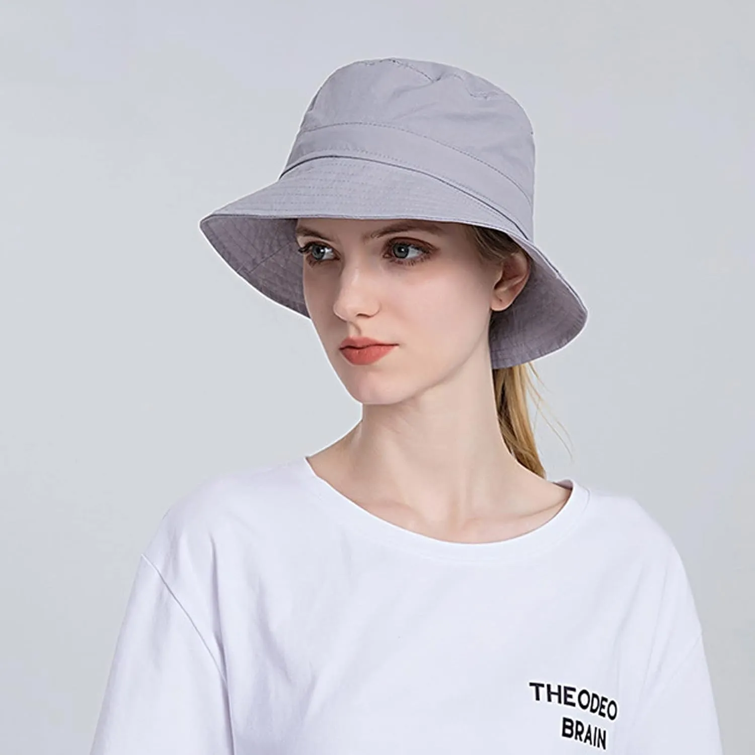 Women Sun Hat Wide Brim Protection Beach Hat Adjustable Bucket Hat Summer Hats Fruit Basket Hat
