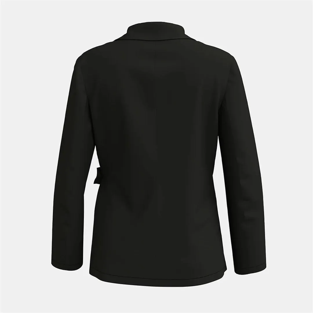 Women's Buttoned Long Sleeve Business Shawl Collar Office Blazer