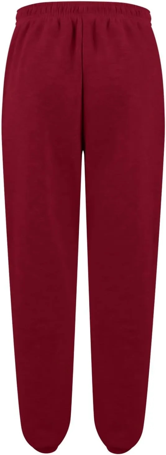 Womens Joggers Fleece Elastic Waist Baggy Sweatpants Trendy Cinch Bottom Joggers with Pockets Athletic Pants