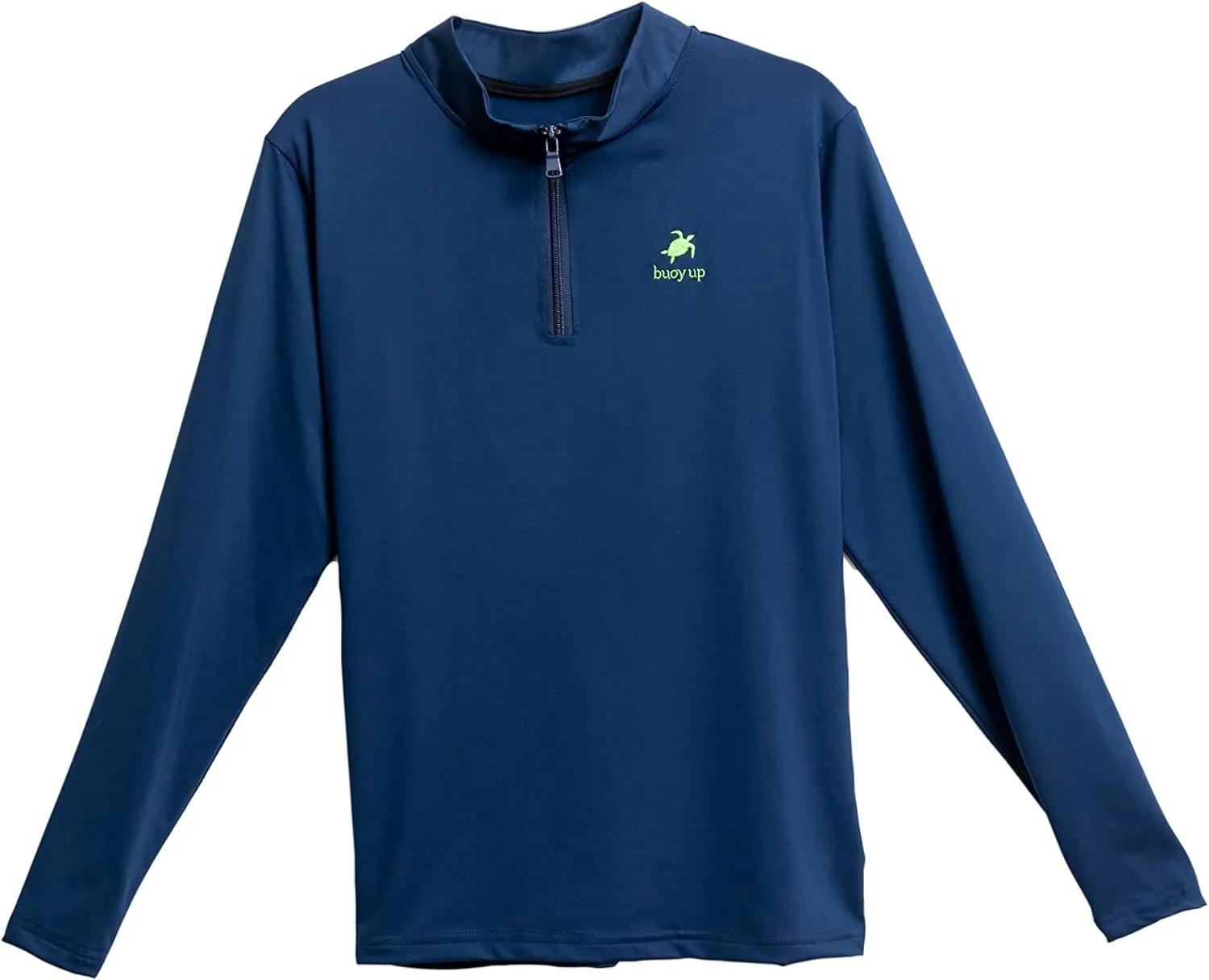Women's Performance Quarter-Zip Pullover, Performance Athletic Mock Neck Long Sleeve Pullover (Navy)