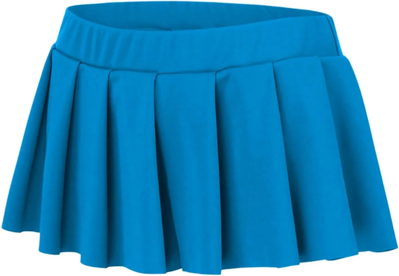 Women's Sexy Pleated Mini Skirt Elastic Low Waisted A-line Casual Ruffle Skirts Summer Club Entertainment Fashion Skirts