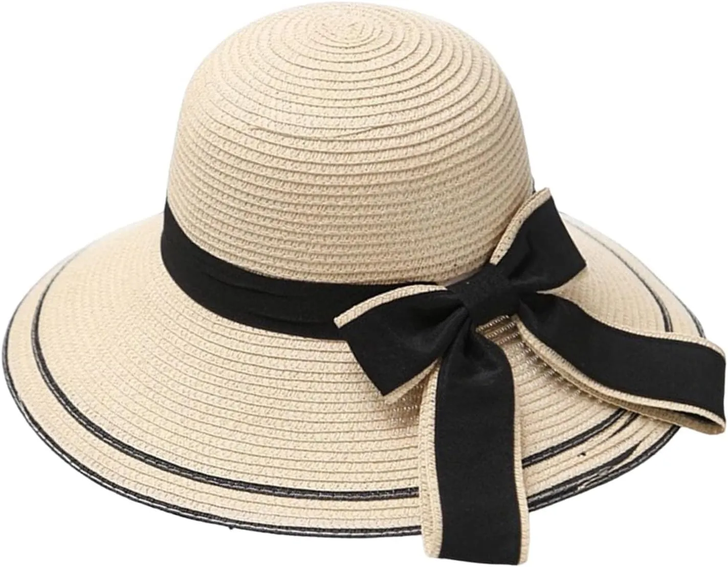 Womens Sun Hat Summer Foldable Summer Wide Brim Straw Beach Hat Large Floppy Foldable Roll Up Beach Cap Sun Hat