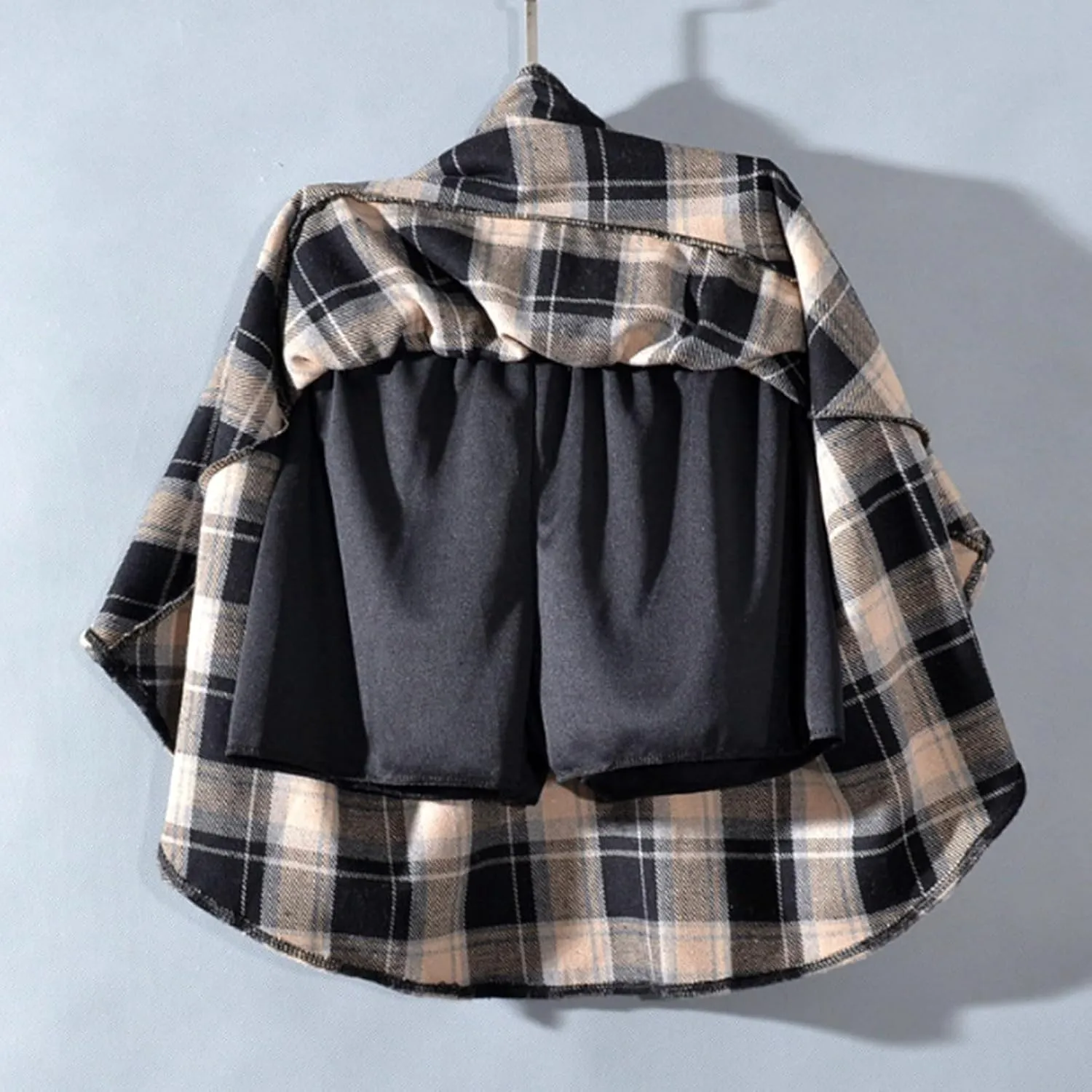 Women's Wool Blend Pleated Mini Skirt 2025 Trendy Skirt Schoolgirl Cute A-Line High Waisted Casual Skater Skirs