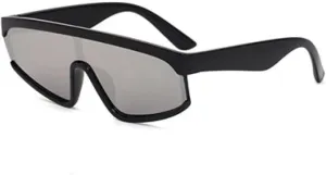 YLDMSDDB-Sport Sunglasses Women One Piece Outdoor Oversized Sun Glasses For Women Vintage Lunette De Soleil Femme
